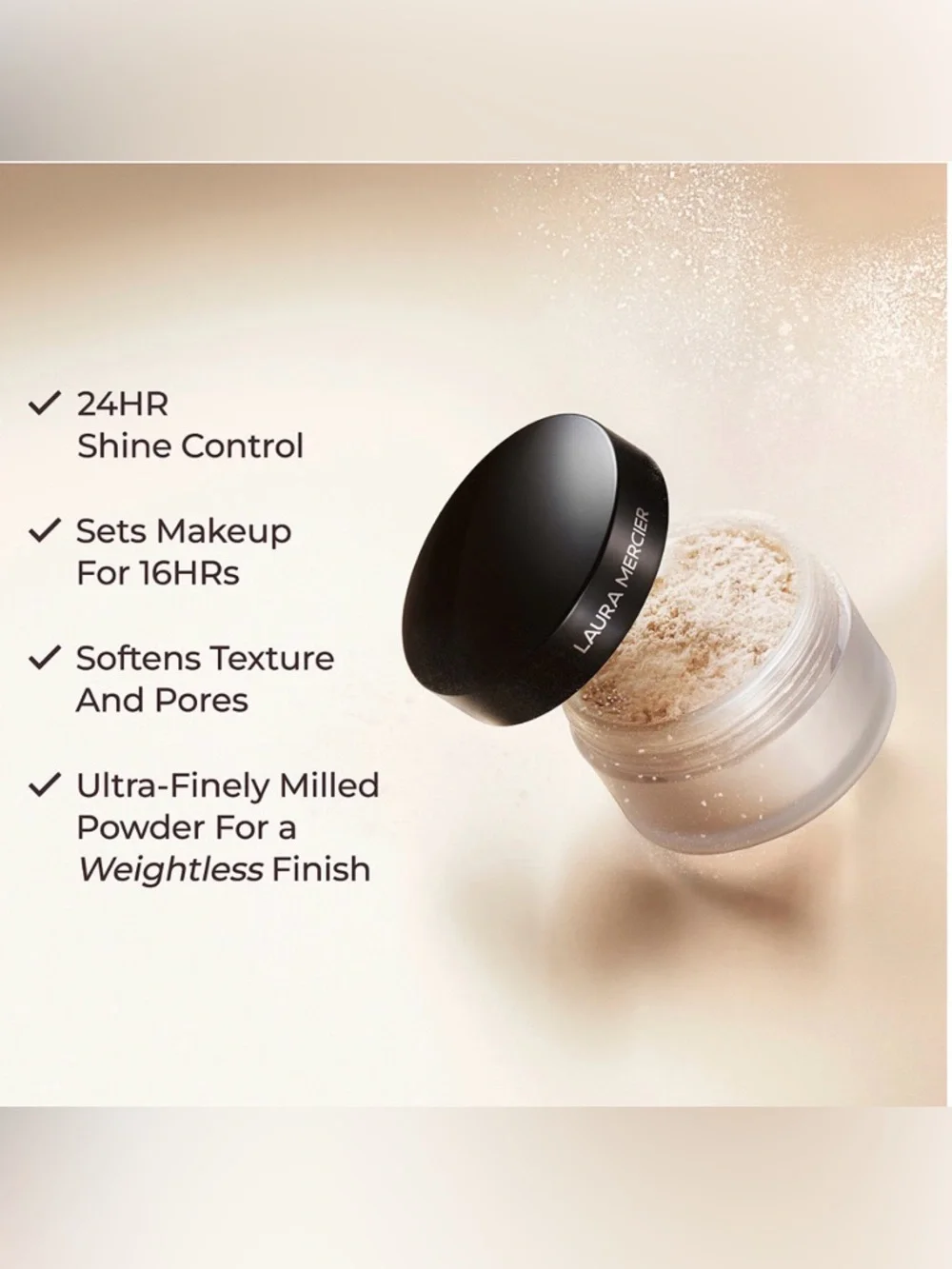 laura mercier Translucent Loose Setting Powder - Beige Tone